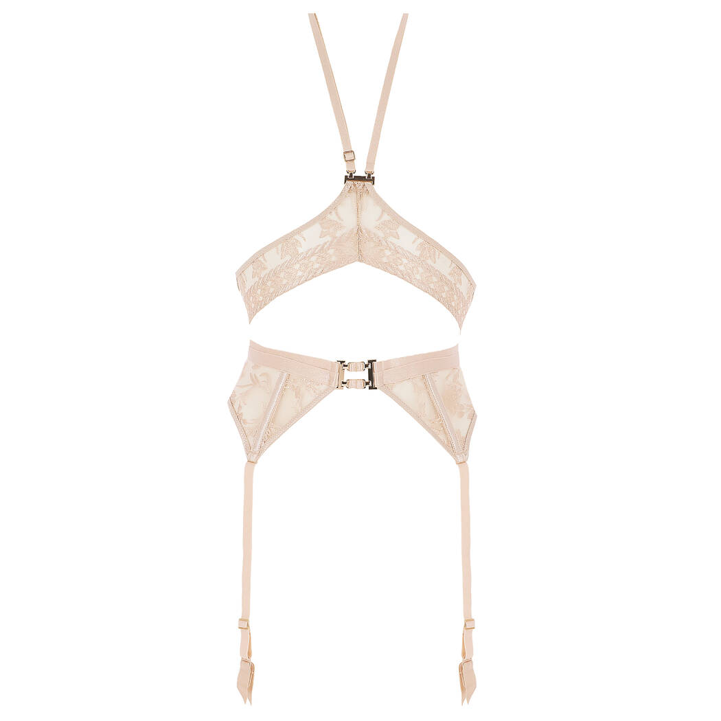 Aubade ensemble lingerie 3 pièces Magnetic Spell Sahara