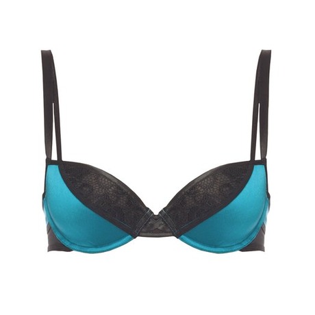 NICHOLE DE CARLE Silk push-up bra Opal