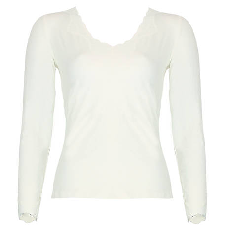 ANTIGEL Low-cut Long-sleeved tank Simply Perfect Nacre