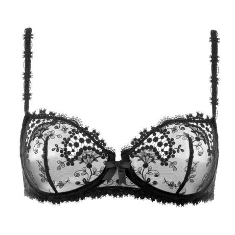SIMONE PÉRÈLE Demi-cup bra Wish Black