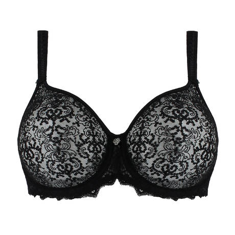 EMPREINTE T-shirt bra Cassiopée Black