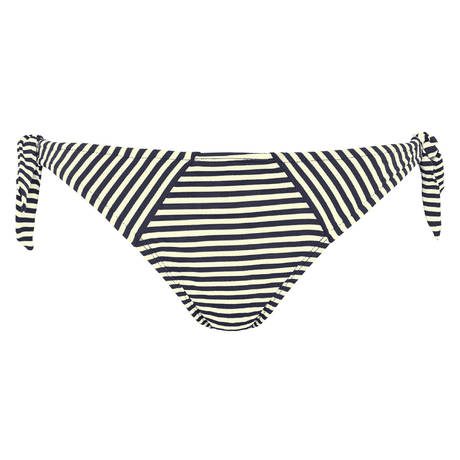 MARLIES DEKKERS Tie side bikini bottom Holi Vintage Blue Ecru