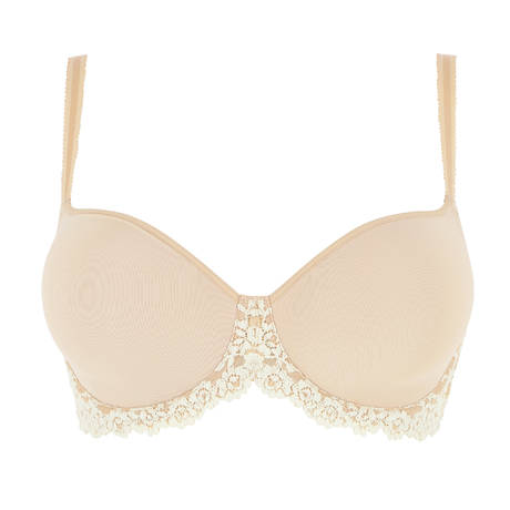 WACOAL Soutien-gorge coques Embrace Lace Naturally Nude/Ivoire