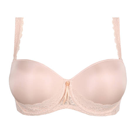 PRIMADONNA TWIST Bandeau bra I Do Silky Tan