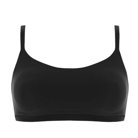 CHANTELLE Soutien-gorge brassière invisible Soft Stretch Noir