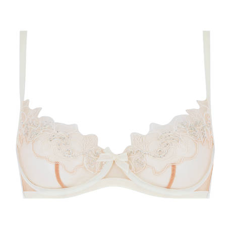 AGENT PROVOCATEUR Demi-cup bra Lindie Ivory