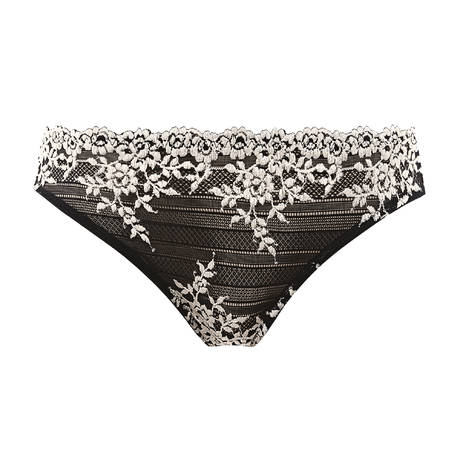 WACOAL Brief Embrace Lace Black/White
