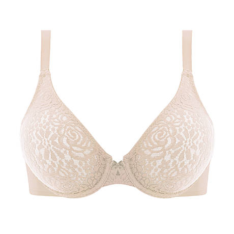 WACOAL Lace t-shirt bra Halo Lace Naturally Nude