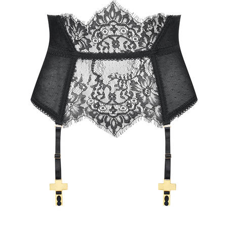 MAISON CLOSE Garter belt waist cincher Inspiration Divine Black