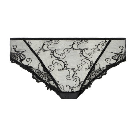 LISE CHARMEL Fancy Brief Dressing Floral Black