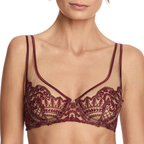 I.D. SARRIERI Soutien-gorge triangle Truly Sophisticated Bordeaux