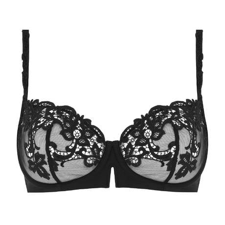 SIMONE PÉRÈLE Demi-cup bra Saga Black