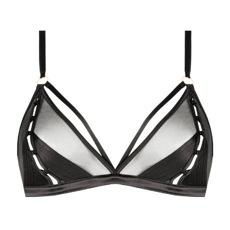 ATELIER AMOUR Triangle bra Douce Insomnie Black