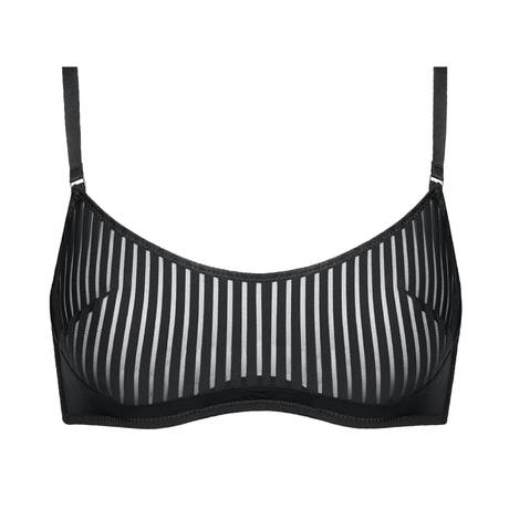 MAISON CLOSE Brassiere bra Bande à Part Black