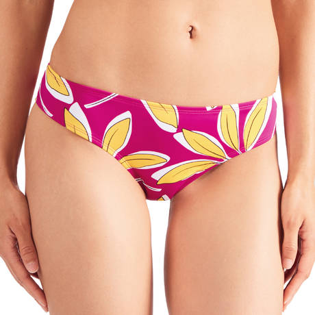 AUBADE Danse de Feuilles Brief bikini bottom Mix & Match Rose Baiser Hawaïen Rose