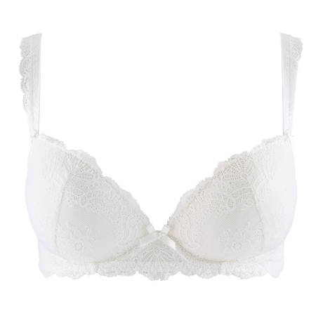 AUBADE Lace push-up bra Danse des Sens Opale