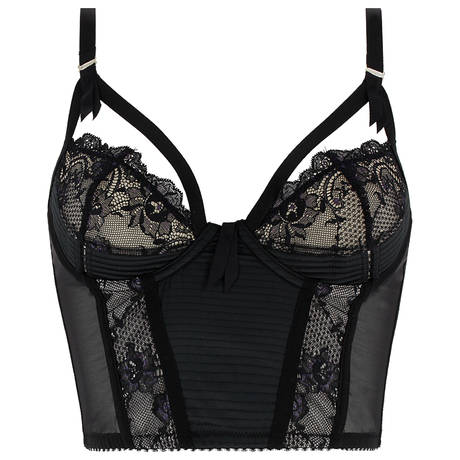 DITA VON TEESE Bustier Madame X Black