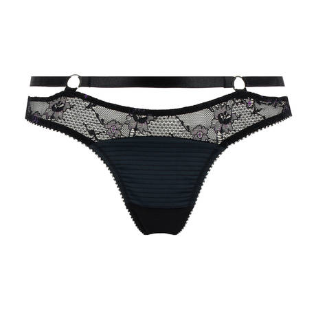 DITA VON TEESE Thong Madame X Black