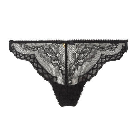 GOSSARD String en dentelle Superboost Lace Noir