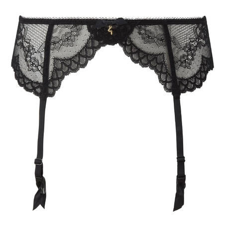 GOSSARD Lace garter belt Superboost Lace Black