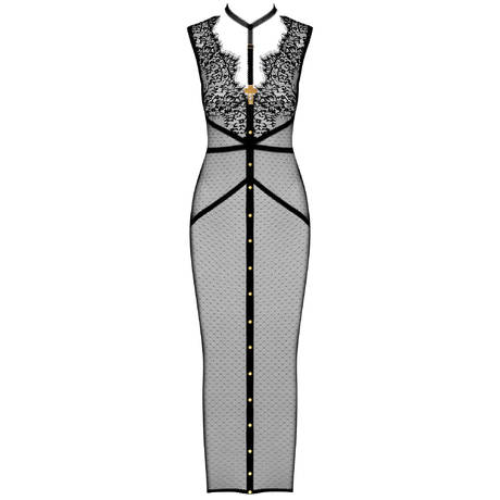 MAISON CLOSE Long dress Inspiration Divine Black