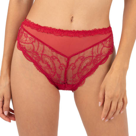 LISE CHARMEL Taillenslip aus Spitze Soir de Venise Rouge Venise