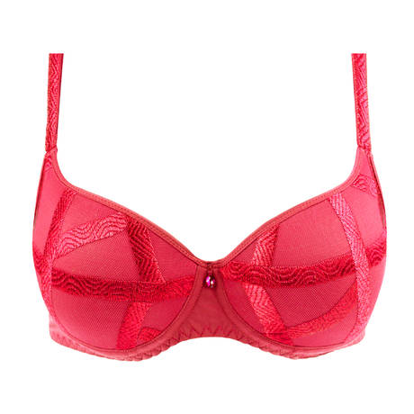 LOUISA BRACQ Padded bra Série Rouge à lèvres