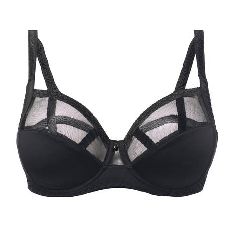 LOUISA BRACQ Full-cup bra Série Black
