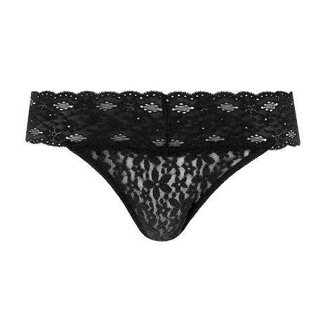 WACOAL Lace Brief Halo Lace Black