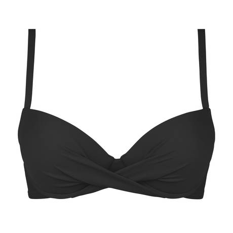 ANTIGEL Haut de maillot de bain coques La Chiquissima Noir