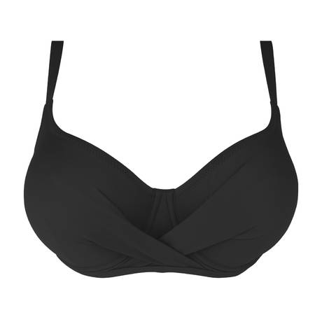 ANTIGEL Demi-cup fitting bikini top La Chiquissima Black