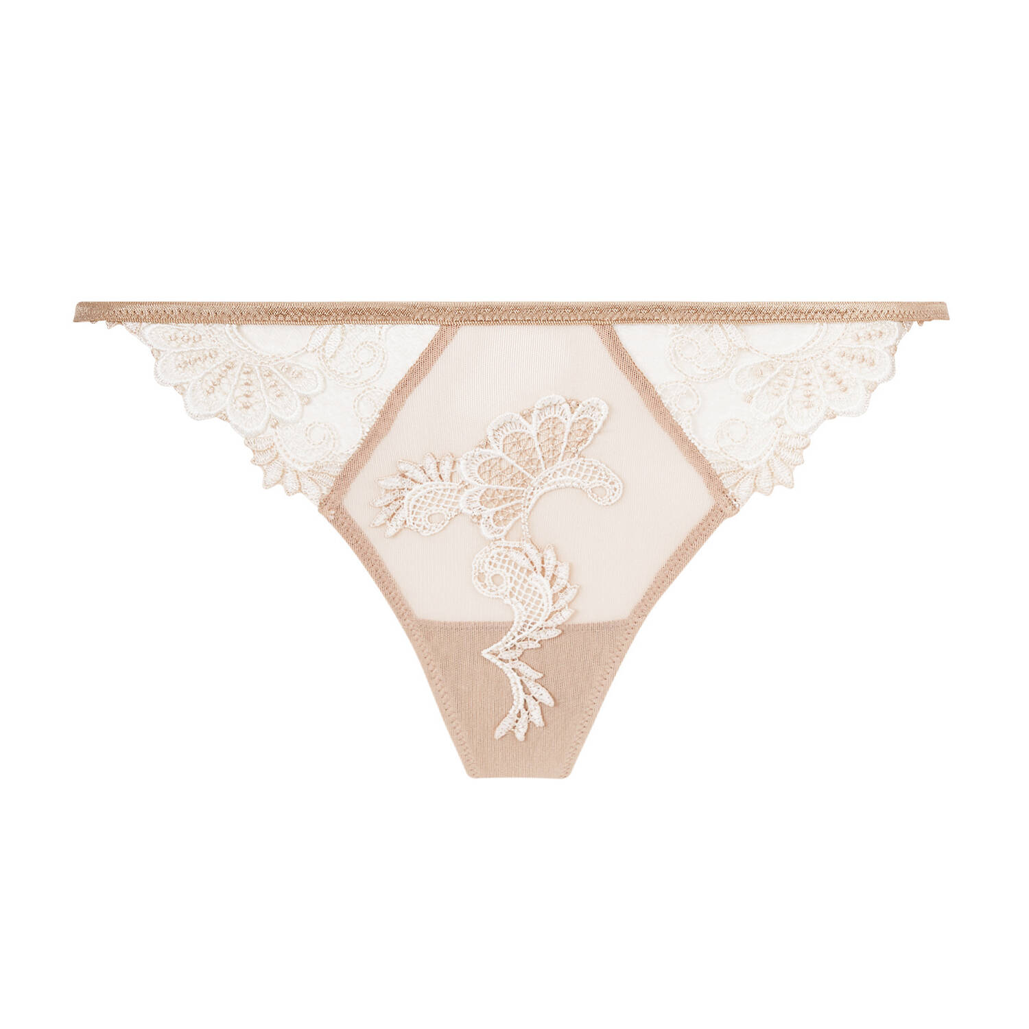 Lise Charmel - Dressing Floral Sexy String Ambre Nacre