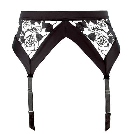 DITA VON TEESE Garter belt Rosabelle Black