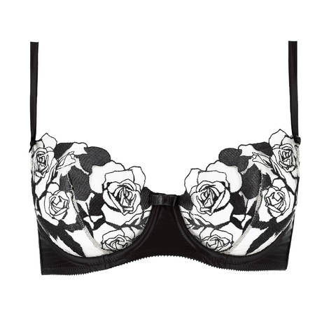 DITA VON TEESE Soutien-gorge corbeille Rosabelle Noir
