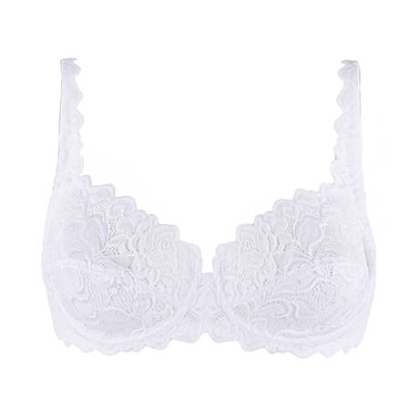 WACOAL Lace underwire bra Eglantine White