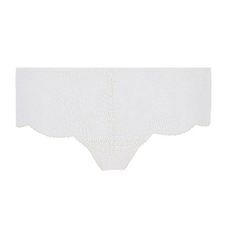 SIMONE PÉRÈLE Lace hipster Karma Nude