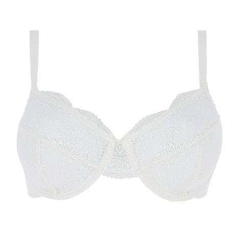 SIMONE PÉRÈLE Lace full-cup bra Karma Nude