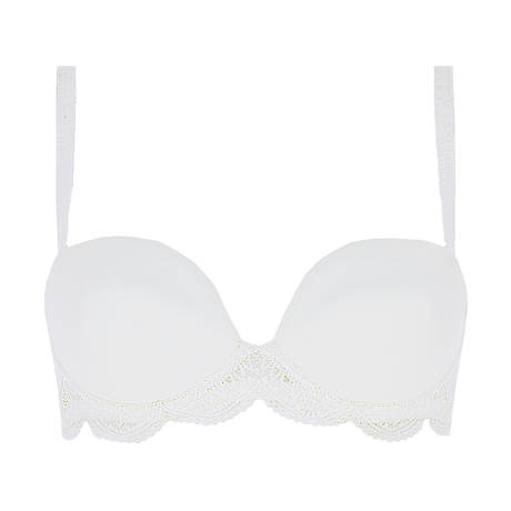 SIMONE PÉRÈLE Padded bandeau bra Karma Nude