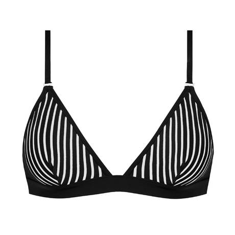 MAISON CLOSE Triangle bra Bande à Part Black