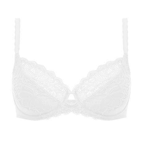WACOAL Lace full-cup bra Raffiné White