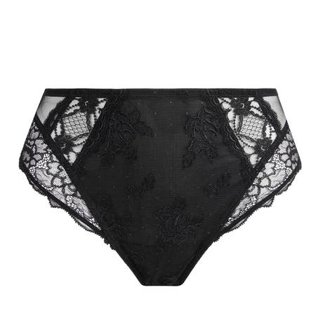 LISE CHARMEL Culotte haute Sublime en Dentelle Noir