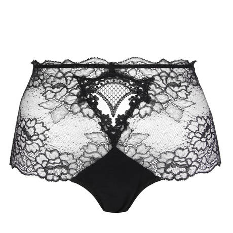 LISE CHARMEL Culotte haute en dentelle Sublime en Dentelle Noir