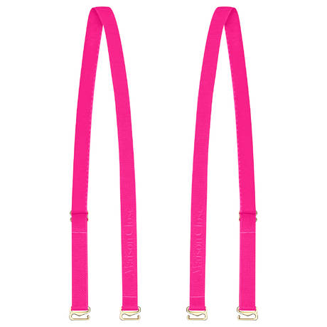 MAISON CLOSE Bra and bodysuit straps Corps à Corps Néon Rose Fluo