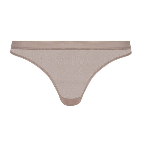 MAISON CLOSE Brief Corps à Corps Taupe Doré