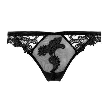 LISE CHARMEL Thong Dressing Floral Black