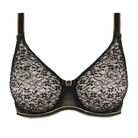 EMPREINTE Lace T-shirt bra Allure Black