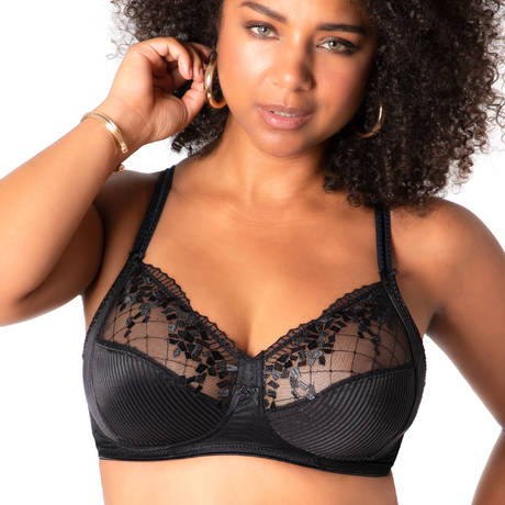 CHANTELLE Wireless bra Pont Neuf Black