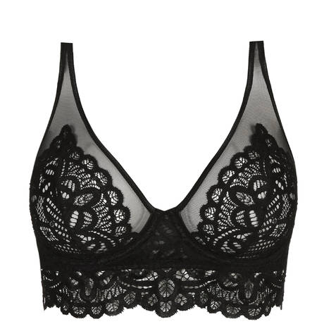PRIMADONNA TWIST Soutien-gorge bustier en dentelle First Night Noir