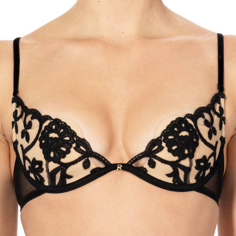 RITRATTI MILANO Soutien-gorge coques Crystal Noir