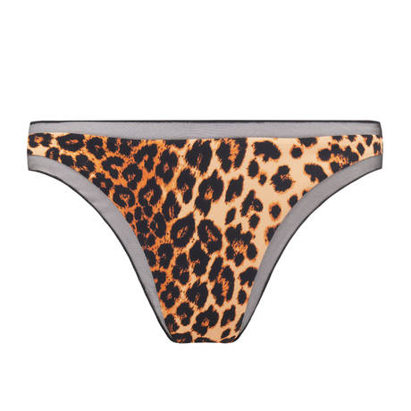 AGENT PROVOCATEUR Brazilian bikini bottom Zaro Leopard